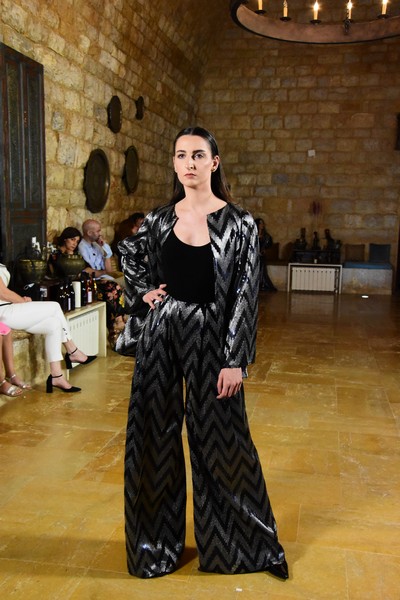 Hope Wears Lebanese Fashion Runway part 2 